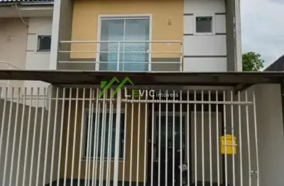 Sobrado para venda em ponta grossa, uvaranas, 3 dormitórios, 2 banheiros, 1 vaga