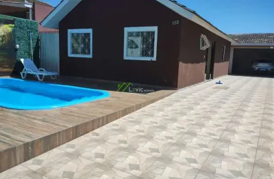 Casa para venda em ponta grossa, piriquitos, 3 dormitórios, 2 banheiros, 1 vaga