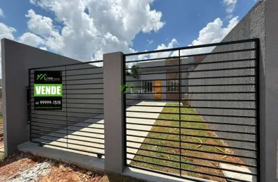 Casa para venda em ponta grossa, cará-cará, 3 dormitórios, 1 suíte, 1 banheiro, 1 vaga