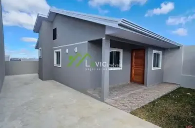 Casa para venda em ponta grossa, neves, 3 dormitórios, 1 banheiro, 2 vagas