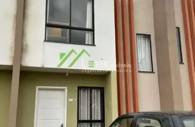 Sobrado em condomínio para venda em ponta grossa, jardim carvalho, 2 dormitórios, 2 banheiros, 2 vagas