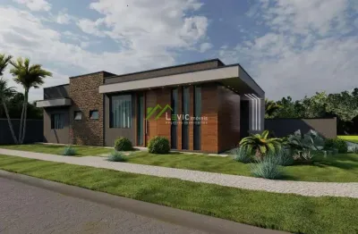 Casa para venda em ponta grossa, le parc, 3 dormitórios, 1 suíte