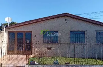 Casa para venda em ponta grossa, chapada, 3 dormitórios, 1 banheiro, 2 vagas