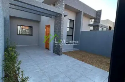 Casa para Venda em Ponta Grossa, Cará-cará, 3 dormitórios, 1 banheiro, 2 vagas