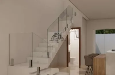 Excelente casa à venda com 196m² área construía 3 quartos 4 vagas, espírito santo, betim