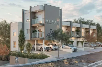 Triplex sobrado 2 dormitórios em construção à venda em terra nobre, caxias do sul - saint paul residence