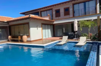 Casa com 308 metros², 3 quartos, piscina e churrasqueira em ilha bela - sp