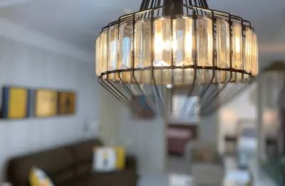 Lindo apartamento exclusivo todo mobiliado com terraço em l