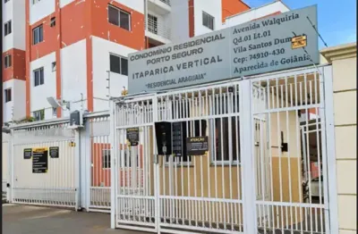 Oportunidade imperdível! apartamento 2 quartos à venda – 1º andar | vila santos dumont – aparecida de goiânia