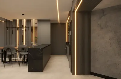 Apartamento mobiliado - 03 suítes  em cabeçudas - itajaí - sc