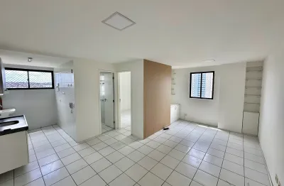 Apartamento 1 quarto, 1 vaga — edifício luar de casa forte — casa amarela, recife/pe — r$ 300.000