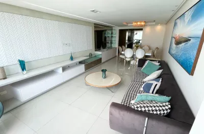 Av. boa viagem, andar alto, vista incrível, 120 metros, 3 suítes, mobiliado, 1 vaga coberta