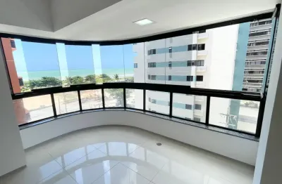 Pina, av. boa viagem, lado sul, ventilado, 144 m², 3 quartos (3 suítes), 2 vagas, lazer completo