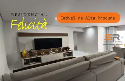 Apartamento em louveira - 3 dorm - 1 suíte - 2 vagas - residencial felicitá