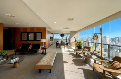 Cobertura duplex 358m² 4 quartos com jacuzzi em moema pássaros.