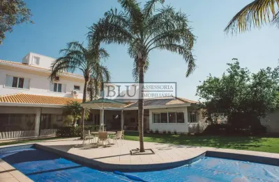 Casa em condomínio fechado com 6 quartos à venda na avenida araçá, 280, loteamento alphaville campinas, campinas, 455 m2 por r$ 3.950.000