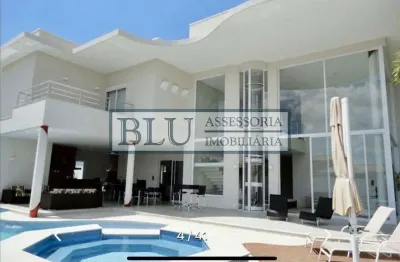 Casa em condomínio fechado com 5 quartos à venda na avenida araçá, 280, loteamento alphaville campinas, campinas, 681 m2 por r$ 5.500.000