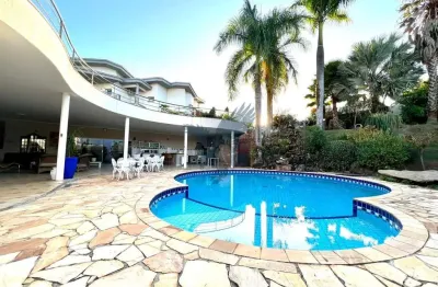 Casa em condomínio fechado com 5 quartos à venda na avenida araçá, 280, loteamento alphaville campinas, campinas, 599 m2 por r$ 4.390.000