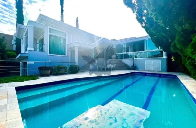 Casa em condomínio fechado com 4 quartos à venda na avenida araçá, 280, loteamento alphaville campinas, campinas, 540 m2 por r$ 4.800.000