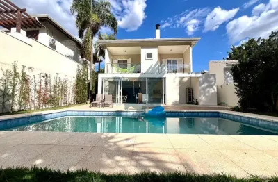 Casa em condomínio fechado com 4 quartos à venda na avenida araçá, 280, loteamento alphaville campinas, campinas, 384 m2 por r$ 3.500.000