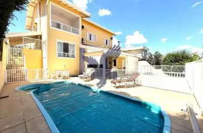 Casa em condomínio fechado com 5 quartos à venda na avenida araçá, 280, loteamento alphaville campinas, campinas, 390 m2 por r$ 3.950.000