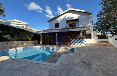 Casa em condomínio fechado com 5 quartos para alugar na avenida araçá, 280, loteamento alphaville campinas, campinas, 410 m2 por r$ 14.500