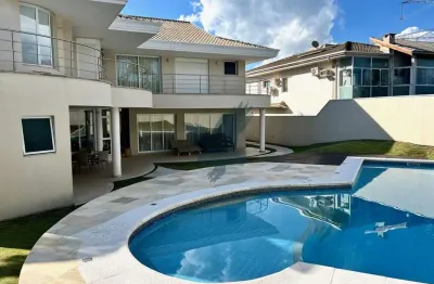 Casa em condomínio fechado com 4 quartos à venda na avenida araçá, 280, loteamento alphaville campinas, campinas, 494 m2 por r$ 4.800.000