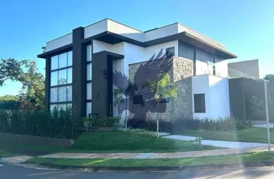 Casa em condomínio fechado com 4 quartos à venda na avenida carlos diaulas serpa, s/n°, loteamento parque dos alecrins, campinas, 317 m2 por r$ 3.500.000