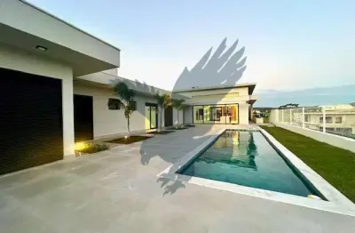 Casa em condomínio fechado com 4 quartos à venda na avenida isaura roque quércia, 6662, loteamento residencial pedra alta (sousas), campinas, 458 m2 por r$ 7.000.000