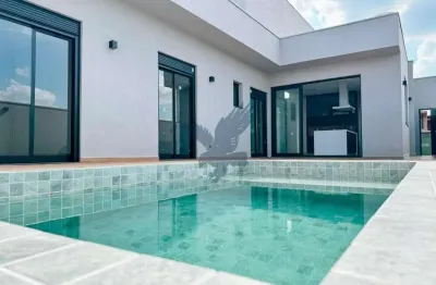 Casa em condomínio fechado com 3 quartos à venda na rua sebastião cardoso, 168, parque brasil 500, paulínia, 187 m2 por r$ 1.789.000