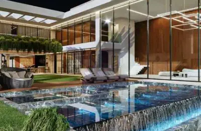 Casa em condomínio fechado com 4 quartos à venda na Avenida Isaura Roque Quércia, 6662, Loteamento Residencial Pedra Alta (Sousas), Campinas por R$ 9.900.000