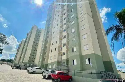 Apartamento para venda em sorocaba, caguassu, 2 dormitórios, 1 banheiro, 1 vaga