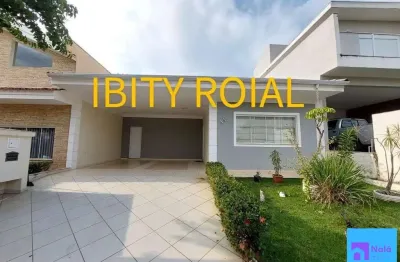 Casa em condomínio para locação em sorocaba, ibiti royal park, 3 dormitórios, 3 suítes, 5 banheiros, 4 vagas