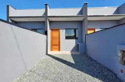 Casa com 2 quartos à venda na rua terezinha de jesus da silva, 614, volta redonda, araquari, 48 m2 por r$ 220.000