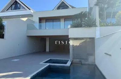 Casa primeira locação à venda no condomínio blues houses barra da tijuca com 400m2