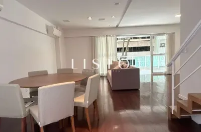 Apartamento Duplex com 3 dormitórios à venda, 199 m² Quadra da Praia- Leblon - Rio de Janeiro/RJ