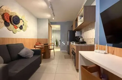 Studio  mobiliado com 1 dormitório à venda, 41 m² por r$ 600.000 - centro - rio de janeiro/rj