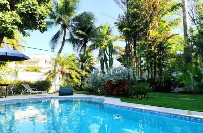 Casa com piscina, sauna, 4 vagas e 6 quartos à venda, 809 m² por r$ 5.500.000 - barra da tijuca - condominio porto dos cabritos - rio de janeiro/rj