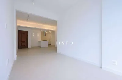 Apartamento reformado com 3 dormitórios à venda, 88 m² por r$ 1.690.000 - leblon - rio de janeiro/rj