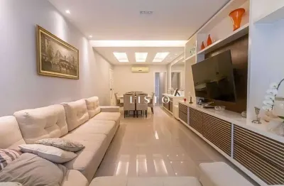Apartamento duplex reformado com 3 dormitórios à venda, 156 m² por r$ 2.190.000 - copacabana - rio de janeiro/rj