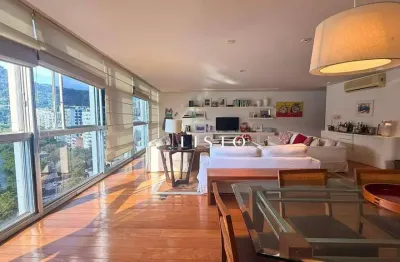 Apartamento reformado vista para lagoa e cristo com 5 dormitórios à venda, 262 m² por r$ 5.600.000 - lagoa - rio de janeiro/rj