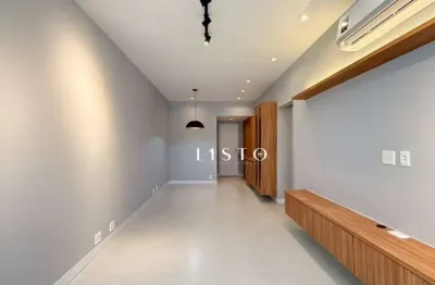 Apartamento reformado com 3 dormitórios à venda, 100 m² por r$ 3.000.000 - leblon - rio de janeiro/rj