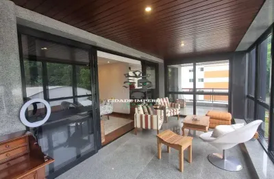 Centro histórico de petropolis - vendo apto alto padrão com 4 suítes - 4 vagas lazer completo