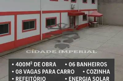 Galpão alugo ou vendo em itaipava com 400m2 area construida espaço varios veiculos