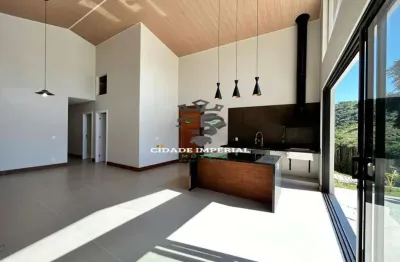 Linda propriedade de alto padrão à venda mobiliada em secretàrio com 3 suítes piscina em condomínio de luxo