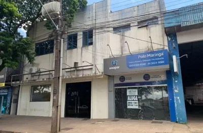 Sala comercial para alugar na Avenida Brasil, 1210, Zona 03, Maringá