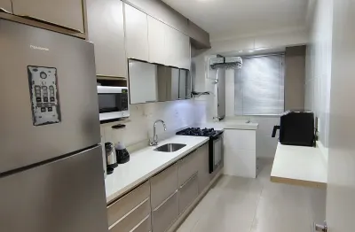 Lindo apartamento totalmente mobiliado bairro barreiros