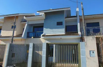 Sobrado com 3 dormitórios à venda, 133 m² por r$ 650.000,00 - fag - cascavel/pr