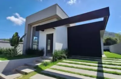 Casa contemporânea em condomínio maricá  - com 3 quartos, 112m²