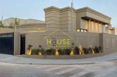 Casa à venda na zona sul – setsul 1 com varanda gourmet, churrasqueira e marcenaria em led